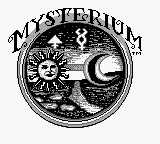 Mysterium title screen for GameBoy